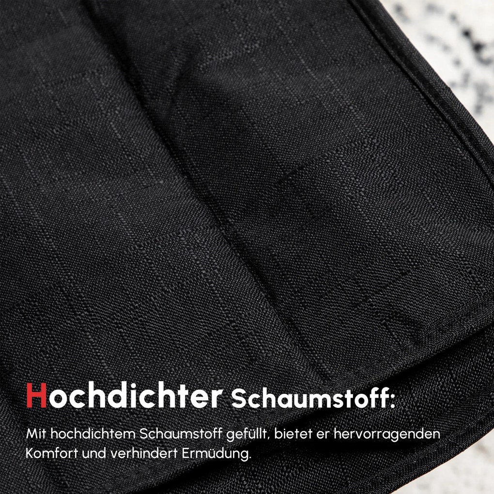 HOMCOM Πολυθρόνα Relax, Ξαπλώστρα, Ρυθμιζόμενο Υποπόδιο, Μαξιλάρι, Ξύλο+Μαύρο, 66,5 x 94 x 100cm