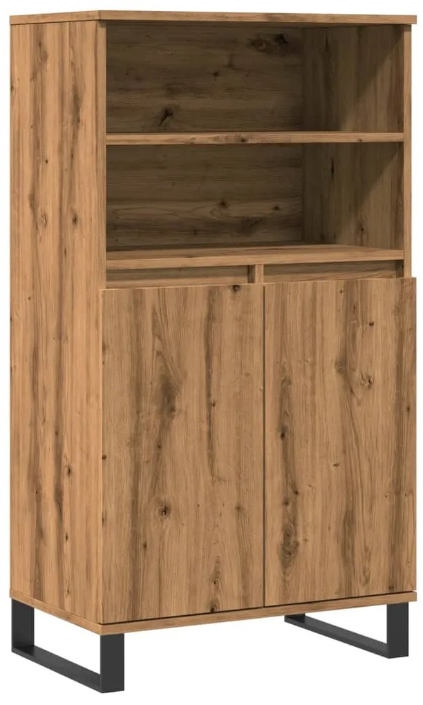 vidaXL Ντουλάπι Τεχνίτης Δρυς 60 x 36 x 110 εκ. από Επεξεργασμένο Ξύλο