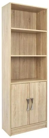 ΒΙΒΛΙΟΘΗΚΗ ΜΕΛΑΜΙΝΗΣ ENSLEY HM2027.03 SONAMA ΜΕ ΧΕΡΟΥΛΙ ΜΕΤ.60x30x180εκ