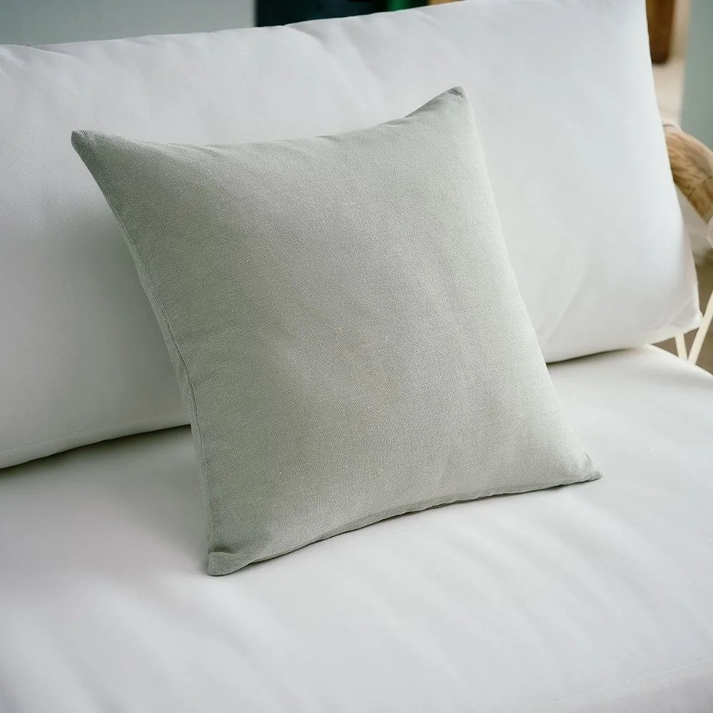 Μαξιλαροθήκη Διακοσμητική Eartha 372/49 Jade Green Gofis Home 43X43 100% Βαμβάκι