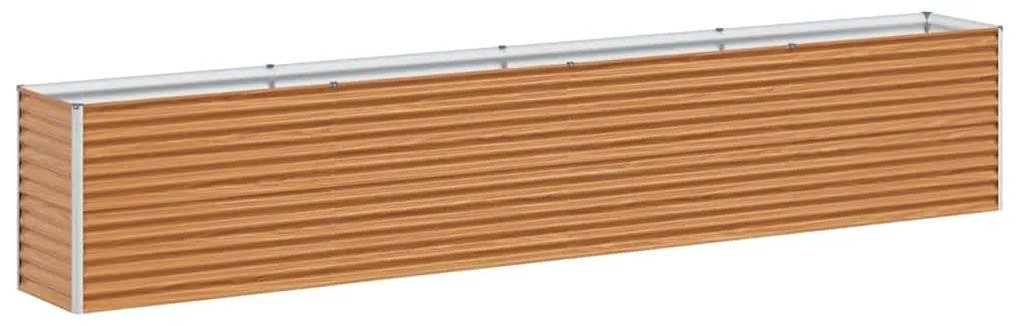vidaXL Υπερυψωμένη Ζαρντινιέρα 390 x 50 x 68 εκ. Επικαλυμμένος Χάλυβας