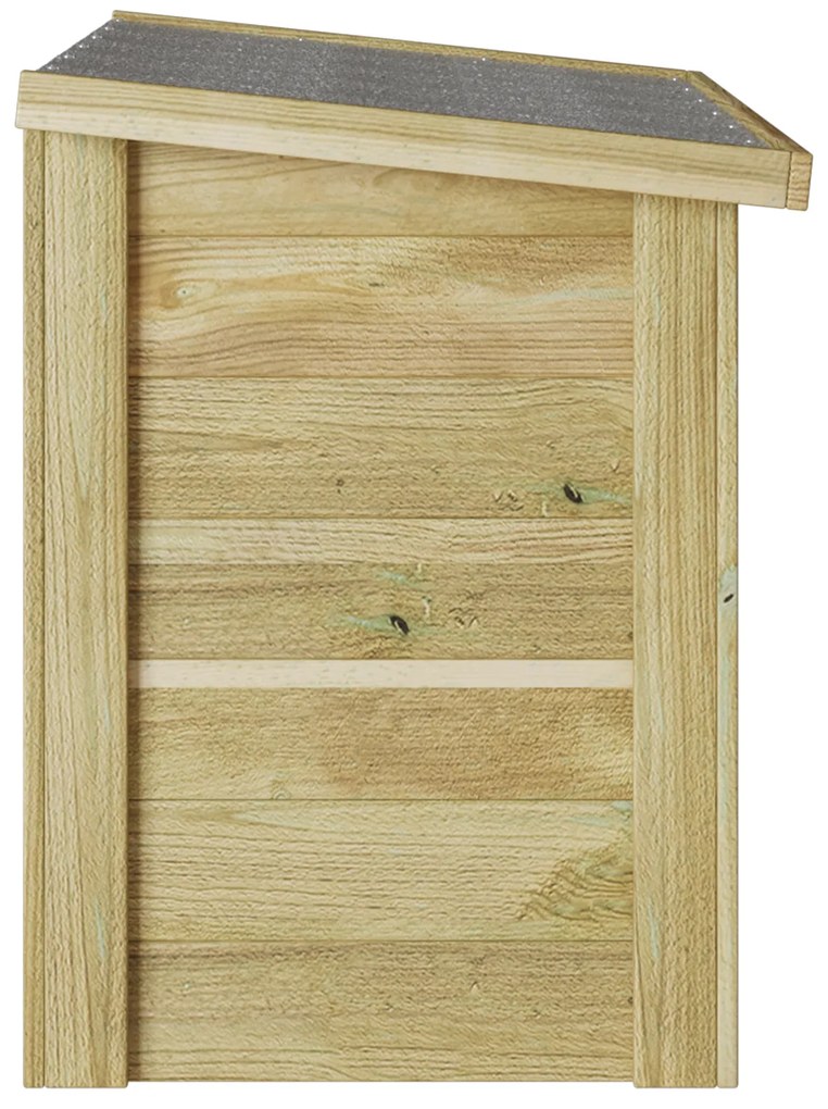 vidaXL Κουτί Αποθήκευσης 44x80x57 cm Εμποτισμένο Ξύλο Πεύκου