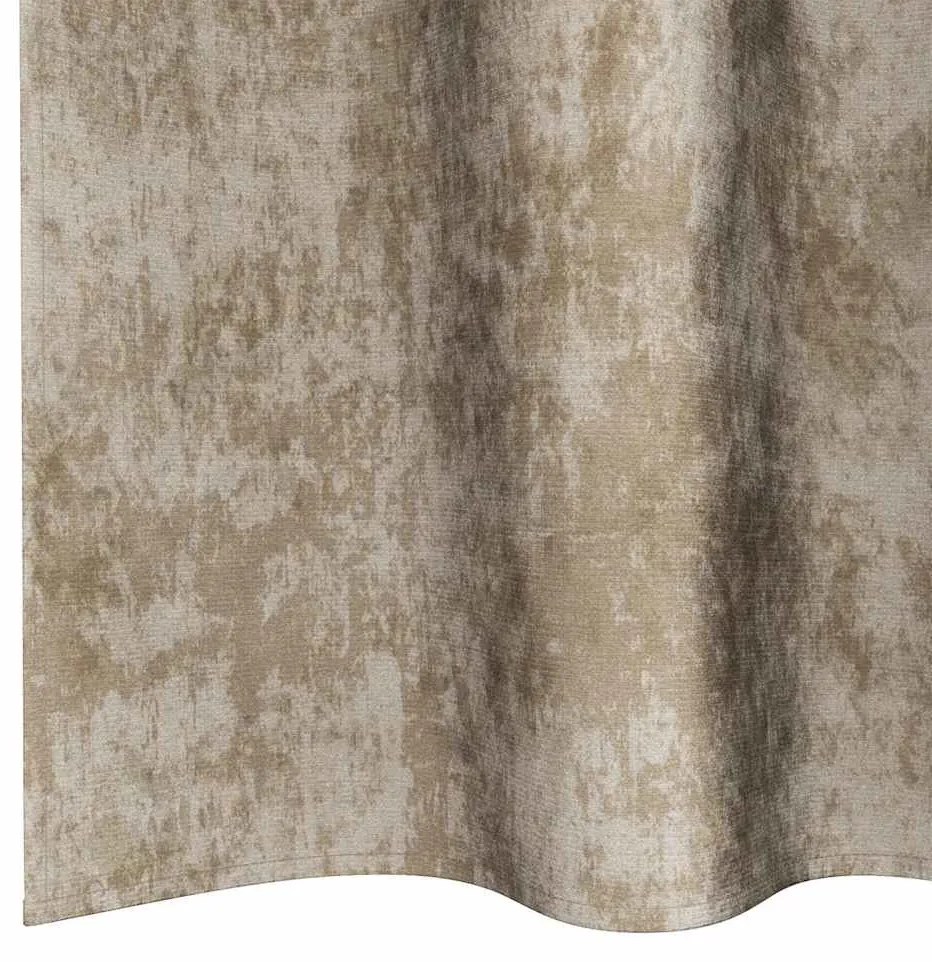 vidaXL Κουρτίνα με κουρτίνες 2 pcs Μπρονζέ 260 x 140 εκ. Βελούδο