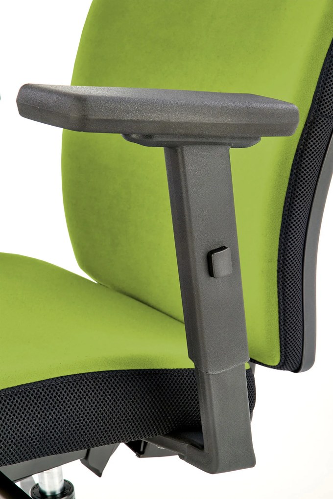 POP office chair, color: black / green DIOMMI V-NS-POP-FOT-ZIELONY