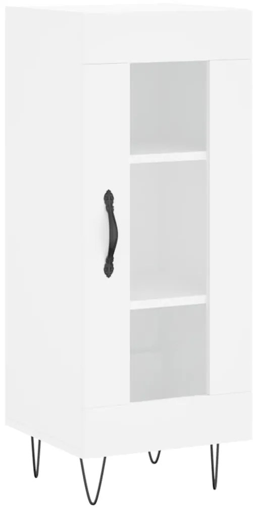 vidaXL Ντουλάπι Λευκό 34,5 x 34 x 90 εκ. από Επεξεργασμένο Ξύλο