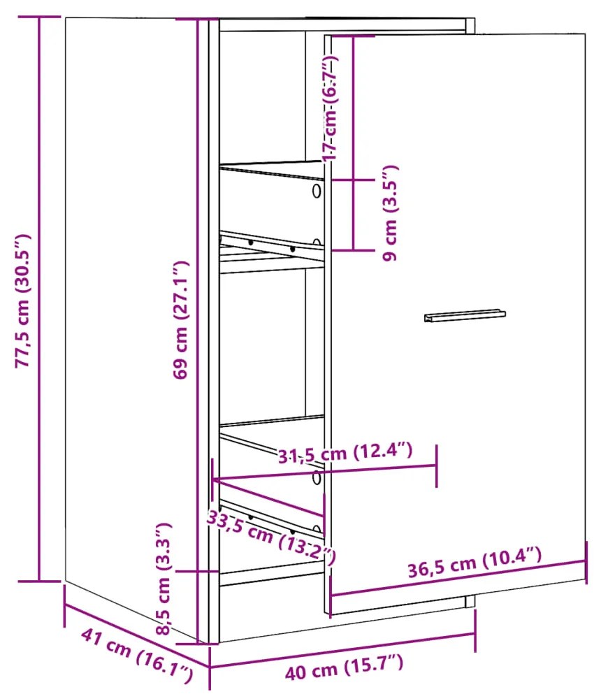 ΣΥΡΤΑΡΙΕΡΑ ΓΕΝΙΚΗΣ ΧΡΗΣΗΣ ΚΑΦΕ ΔΡΥΣ 40X41X77,5 ΕΚ. ΕΠΕΞ. ΞΥΛΟ 855193