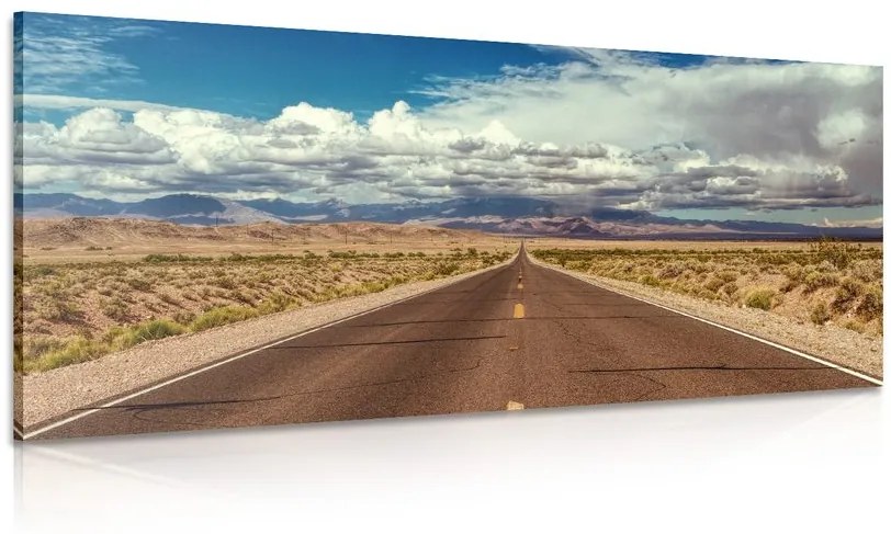 Εικόνα δρόμου στην έρημο - 100x50