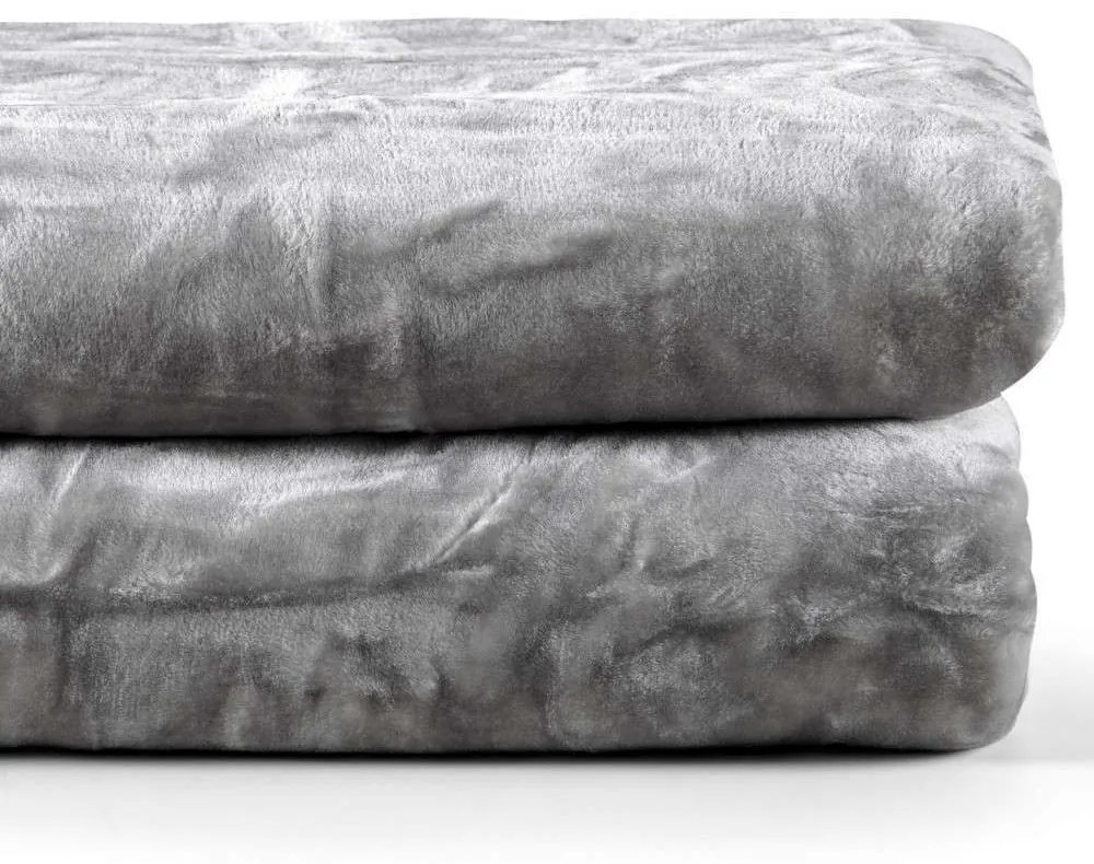Κουβέρτα Notte 22 Light Grey Kentia King Size 260x240cm Πολυέστερ