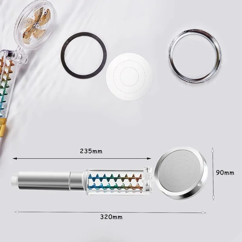 Τηλέφωνο Κεφαλή Ντους Μπάνιου με Φίλτρο - High Pressure Shower Head with Filter