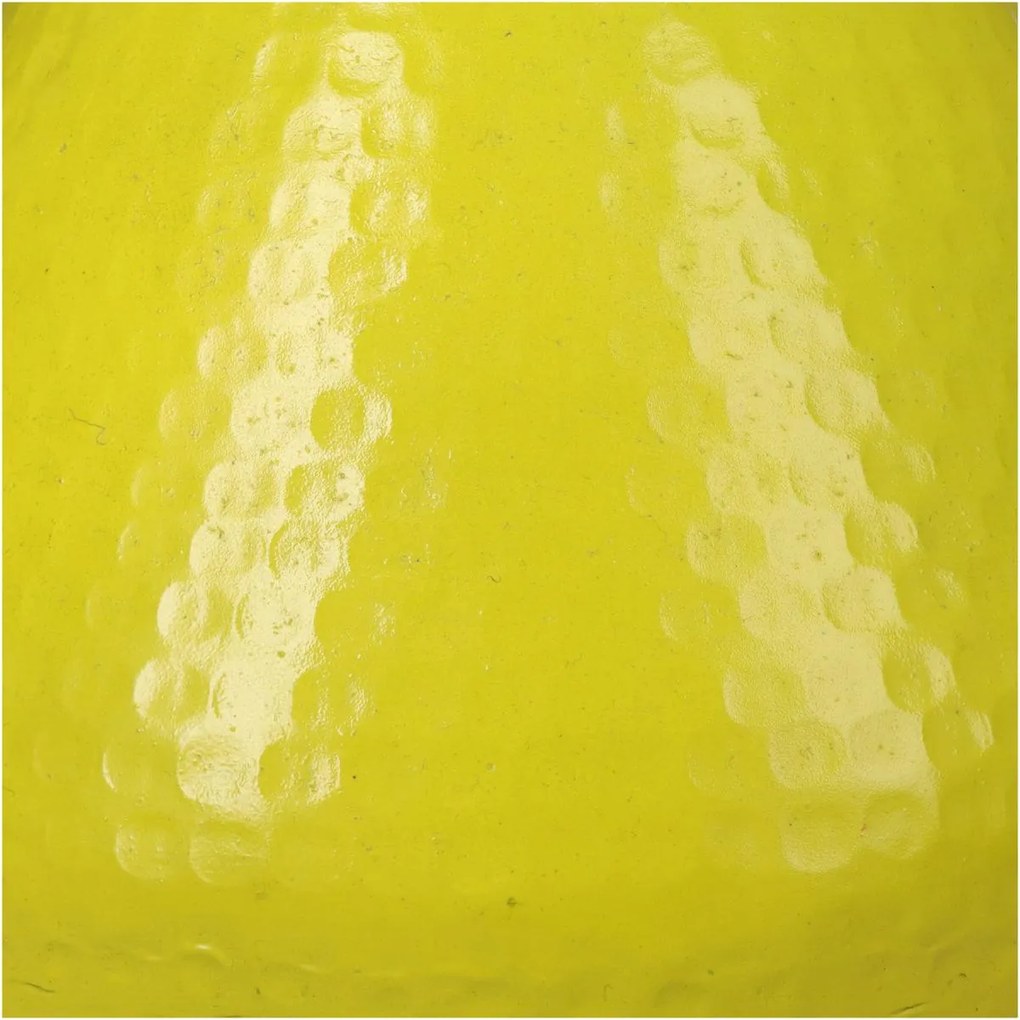 Βάζο Κίτρινο Αλουμίνιο 22x22x20cm - Αλουμίνιο - 05154783