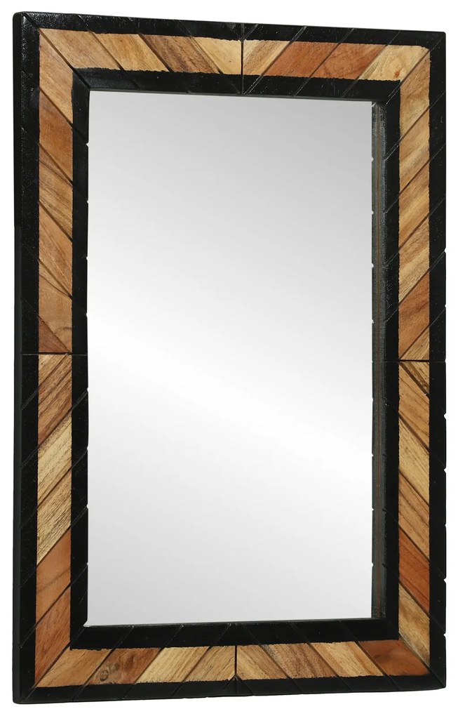 vidaXL Καθρέφτης 70x2x70 cm Σταθερό Ξύλο Ακακίας
