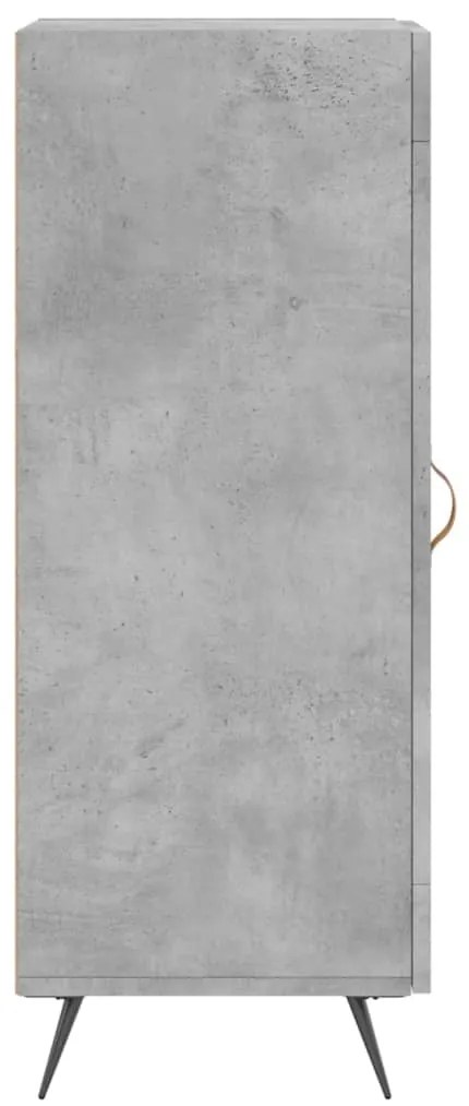 vidaXL Ντουλάπι Γκρι Σκυροδέματος 34,5x34x90 εκ. Επεξεργασμένο Ξύλο