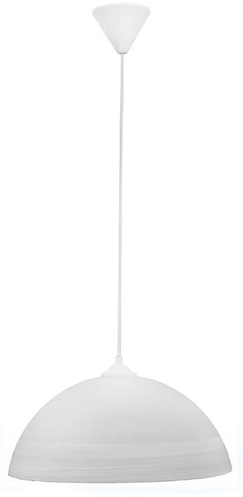 Φωτιστικό Οροφής GL-1020/35 1/L 02-0209 White Fasa Heronia Κρύσταλλο,Μέταλλο