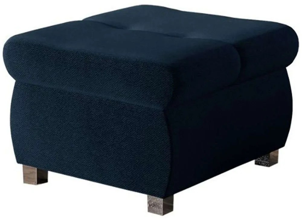 Σκαμπό Orkan 161630429 60x60x42cm Dark Blue