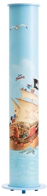 Φωτιστικό Δαπέδου Μπλε Πειρατικό Καράβι Capt'n Sharky 131541 Elobra-131541-Μπλε 131541