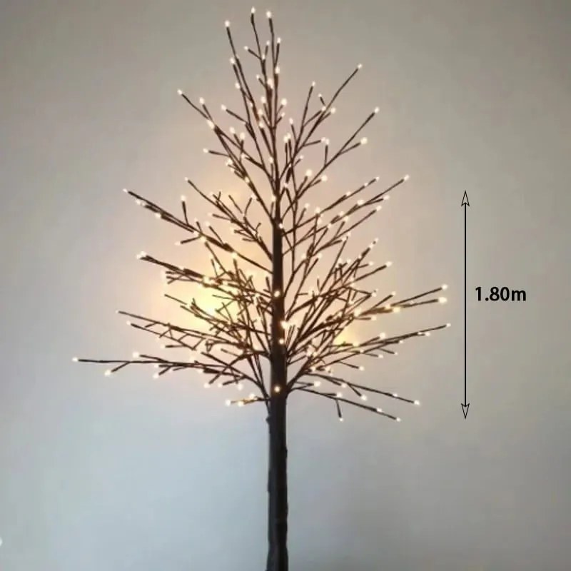 Led Φωτιζόμενο Χριστουγεννιάτικο Δέντρο Με 300Led Πολύχρωμο Φωτισμό 1.80m - Chistmas LED tree RGB light