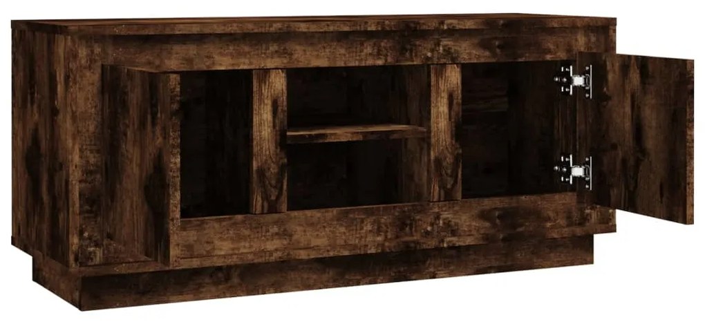 vidaXL Έπιπλο Τηλεόρασης Καπνιστή Δρυς 102x35x45 εκ. Επεξ. Ξύλο