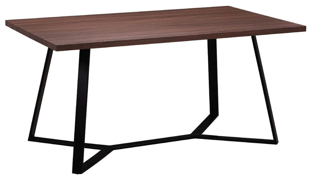Τραπέζι Hanson EM821,2 160X90X75 cm Metal,Wood