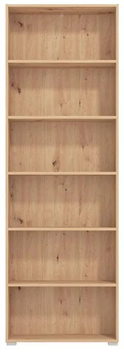 Βιβλιοθήκη Tomar 6 Artisan Oak 70x24,5x211,5 εκ.