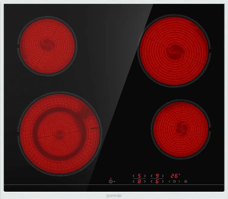 Gorenje ECT641BX Κεραμικές εστίες 730604 (034020501) 4 χρόνια εγγύηση