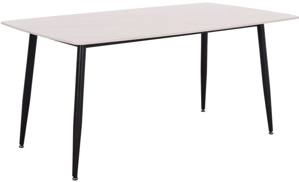 ΤΡΑΠΕΖΙ RAVEN HM18150.01 ΚΕΡΑΜΙΚΟ TOP ΜΕ ΟΨΗ ΛΕΥΚΟ ΜΑΡΜΑΡΟ 160x80x74Υεκ.