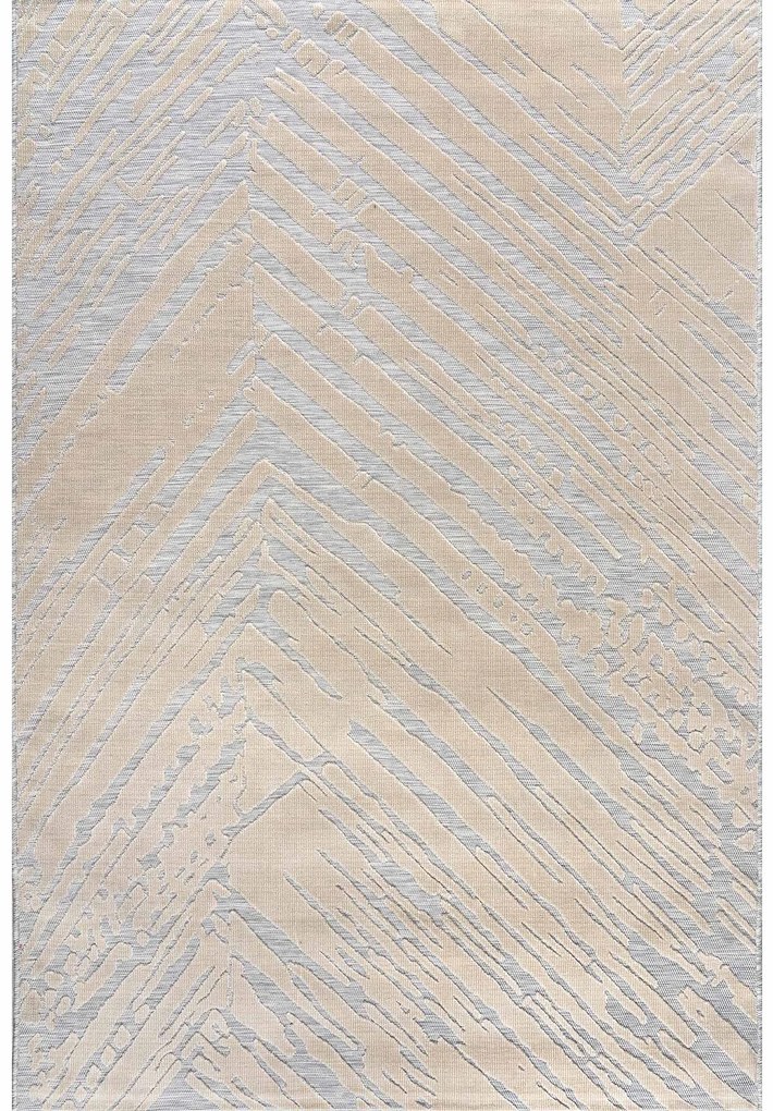 Χαλί SCRATCHES GREY BEIGE 67 x 250 εκ.