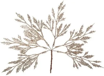Beauty Home ΚΛΑΔΑΚΙ ΜΕ ΦΥΛΛΩΜΑΤΑ ΓΚΛΙΤΕΡ 20 CM