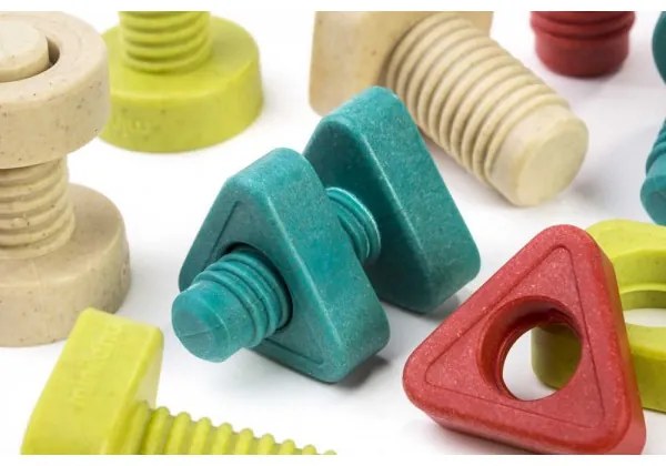 Σετ δραστηριοτήτων Miniland "Eco Activity Nuts & Bolts"
