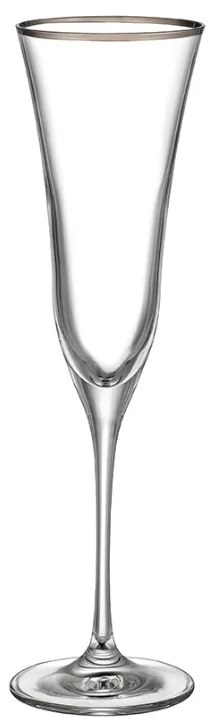 Ποτήρι Σαμπάνιας 170ml Πλατ. Ρίγα Sabina - RCR - 6 ΤΜΧ