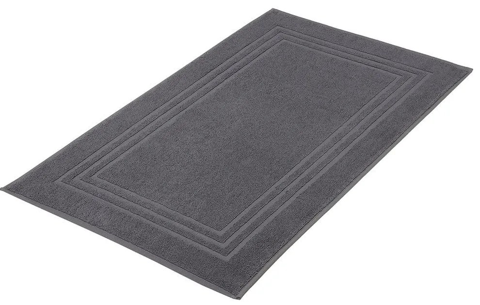 Πατάκι Μπάνιου Πετσετέ Lodge 3009 Dark Grey Kleine Wolke 50 X 80 100% Cotton