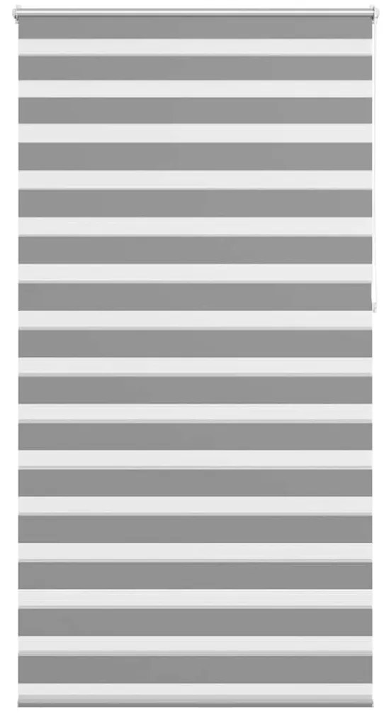 vidaXL Σύστημα Σκίασης Ρόλερ Zebra Γκρι 120 x 230 εκ.