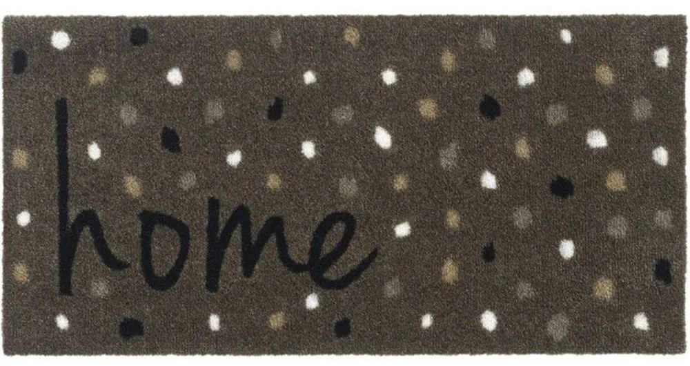 Πατάκι Εισόδου Vision 915 Dots Home 40X80cm Dark Brown Sdim 40X80