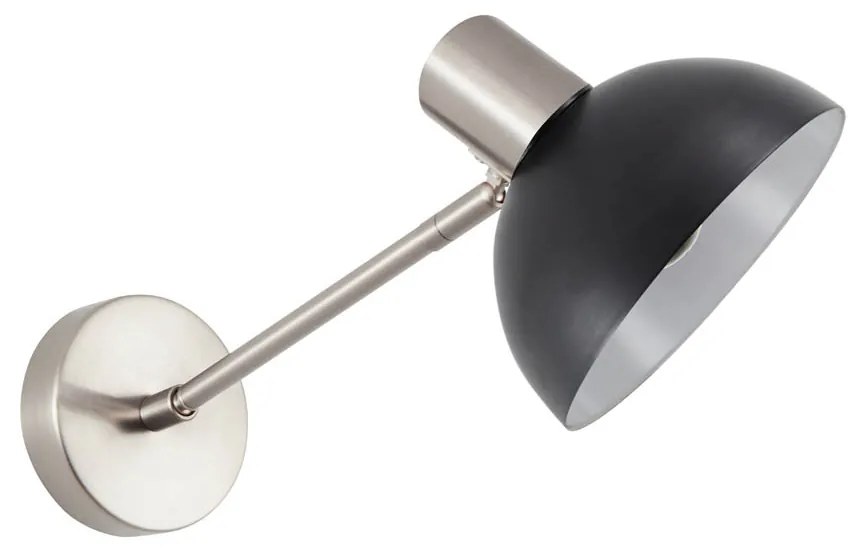 Απλίκα Τοίχου Homelighting 77-8333 Nickel/Black
