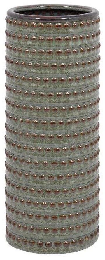 Βάζο 023-223-086 12x12x33cm Veraman-Gold Ceramic