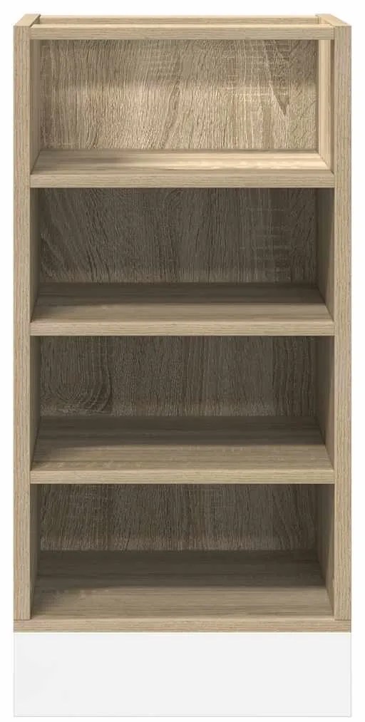 Κάτω ντουλάπι Sonoma Oak 40x44,5x81,5 cm Κατασκευασμένο ξύλο - Καφέ
