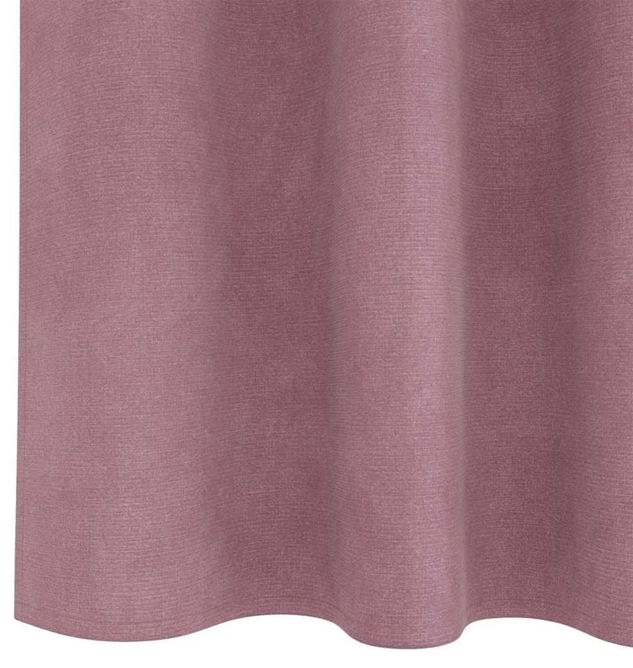 vidaXL Κουρτίνες με κουρτίνες 2 pcs Σκούρο ροζ 140 x 260 cm Βελούδο