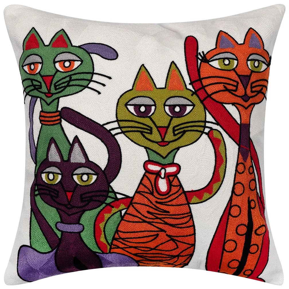 Διακοσμητική Μαξιλαροθήκη (45x45) Silk Fashion Polygazo249