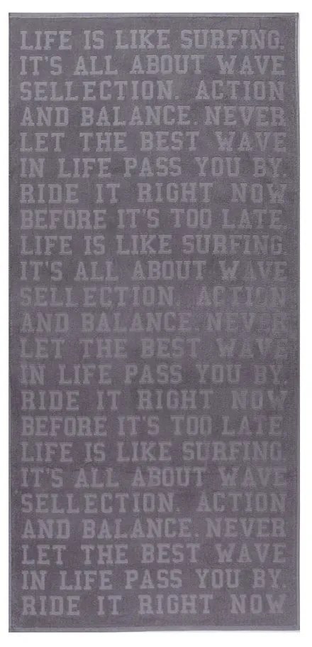 Πετσέτα Θαλάσσης Action Grey Nef-Nef Θαλάσσης 80x160cm 100% Cotton