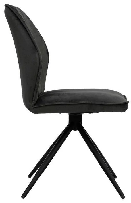 Καρέκλα Τραπεζαρίας Arleta Fylliana Γκρί 52x46x91εκ. 2αδα 52x46x91 εκ.