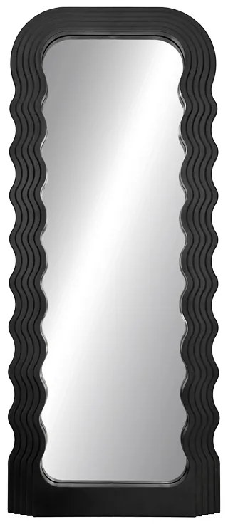 Καθρέπτης Maraya Inart μαύρο PP 46x3.2x110εκ Υλικό: GLASS - PP 298-000036