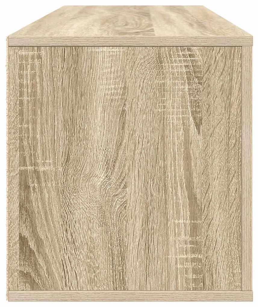 vidaXL Παπουτσοθήκη Επιτοίχια Sonoma Δρυς 100x35x38εκ Επεξ. Ξύλο