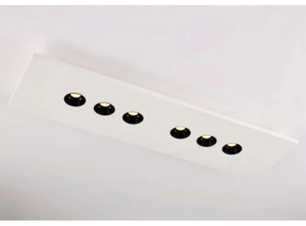 Φωτιστικό Οροφής - Πλαφονιέρα Xico LED-XICO-70X20 6x3W Led 70x20x4,7cm White Intec Γύψος