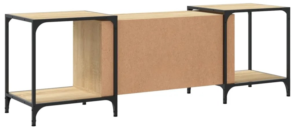 vidaXL Έπιπλο Τηλεόρασης Sonoma Δρυς 153x37x50 εκ. Επεξεργασμένο Ξύλο