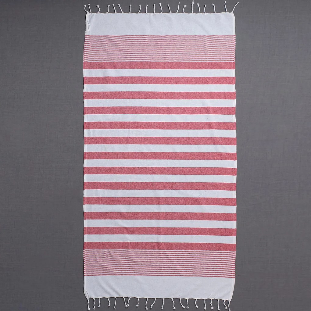 Παρεό (90x180) Silk Fashion 1753 Red