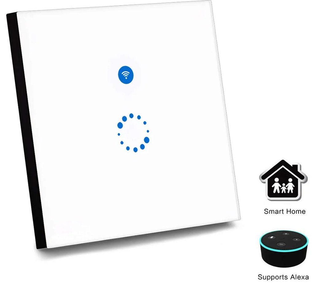 SONOFF Touch Επιτοίχιος Διακόπτης Αφής WiFi