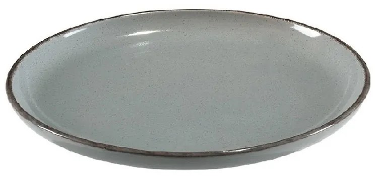Πιάτο Φαγητού Ρηχό (Φ27x2.5) Espiel Tuscany Grey/Blue ATA151K6