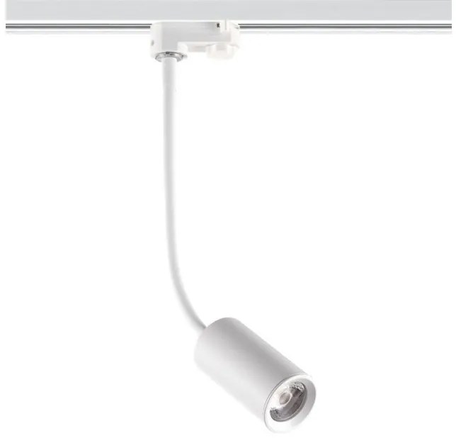 Σποτ Ράγας Τριφασικό LED 10W Λευκό 4000Κ 4 Καλωδίων Ρυθμιζόμενο Oliv OLIV1040W4 Aca-OLIV1040W4-Λευκό OLIV1040W4