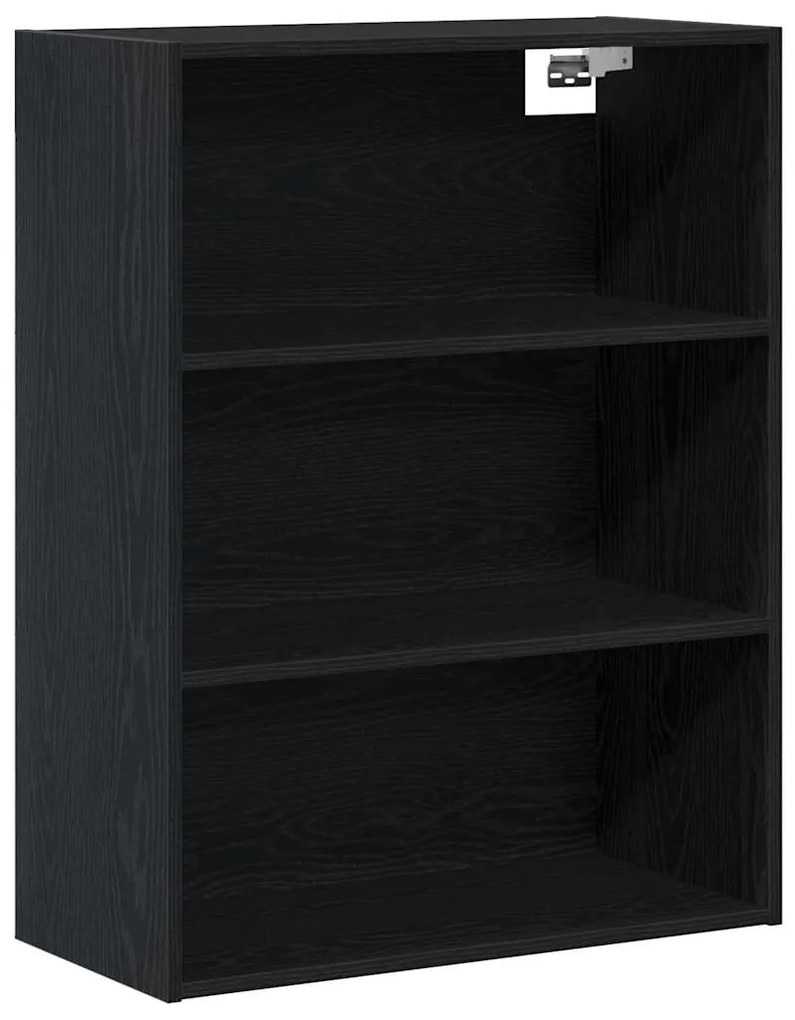 vidaXL Highboard 2 pcs Μαύρη δρυς 70 x 34 x 180 εκ. Επεξεργασμένο ξύλο