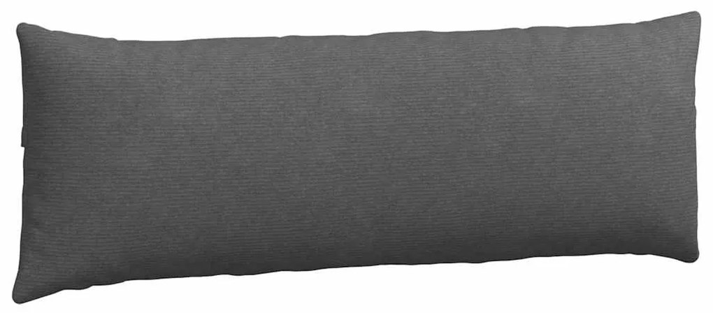 vidaXL Μαξιλάρι Καναπέ 2 pcs Σκούρο Γκρι 120 x 40 cm