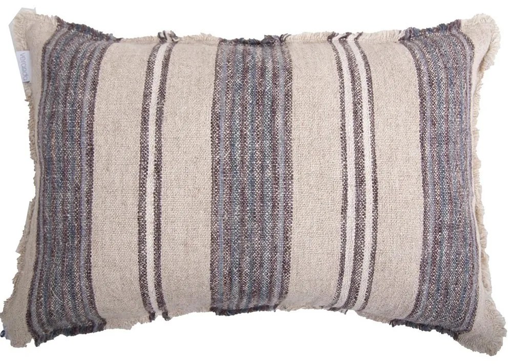 Μαξιλαροθήκη Διακοσμητική 0860007 40x60cm Beige-Brown Soulworks 40Χ60 Linen